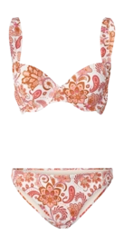 Maillot 2 Pièces Brunotti Femme Stefanie Paisley Aqua Snow