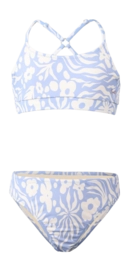 Bikini Brunotti Girls Sofia Swirl Floral Aqua Bluebell