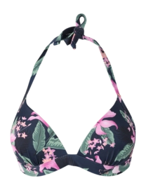 Bikini Top Brunotti Women Lisselot Tropicana Indigo Blue