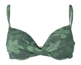 Bikinitop Brunotti Women Stefana Leaf Top Two Tone Flower Juniper