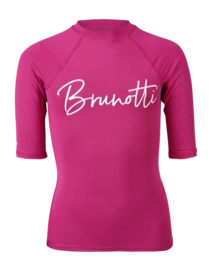 Schwimmshirt Brunotti Lineas Rashguard Mädchen Deep Magenta