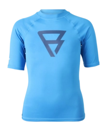 Schwimmshirt Brunotti Waveguardy Rashguard Jungen Neon Blue