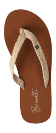 Flip Flops Brunotti Chiara Jacquard Damen Canvas