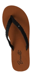 Flip Flops Brunotti Chiara Jacquard Damen Black