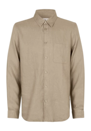 Chemise Samsoe Samsoe Homme Liam NF Greige