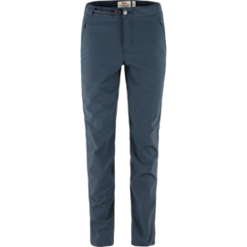 Broek Fjällräven Women High Coast Trail Trousers Navy W