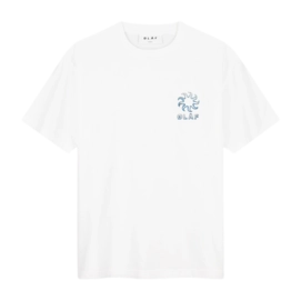 T-Shirt Olaf Hussein Gradient Sun Tee Herren Optical White