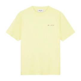 T-Shirt Olaf Hussein Men Sunscreen Face Tee Light Buttermilk