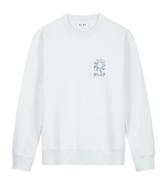 Pull Col Rond Olaf Hussein Men Gradient Sun Off-White