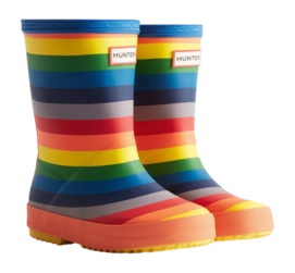 Wellies Hunter Kids First Rainbow Multi-coloured