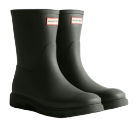 Wellies Hunter Men Downpour Short Dark Olive