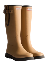 Wellies Hunter Men Downpour Adjustable Biscuit
