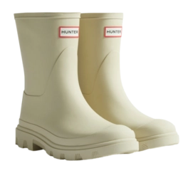Bottes de Pluie Hunter Femmes Downpour Short Gravel