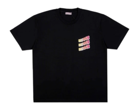 T-Shirt Bisous Men Sonics Black Tie Dye
