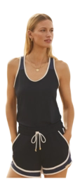 Shorts Deblon Kate Damen Black Navy Pearl