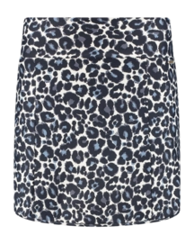 Skirt Deblon Women Bobby Leopard Summer Blue