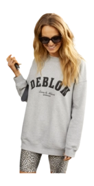 Sweater Deblon Women Puck Grey Melange