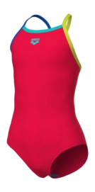 Swimsuits Arena Girls G Swimsuit Lightdrop Solid Fluo/Red/Blue/Soft/Green