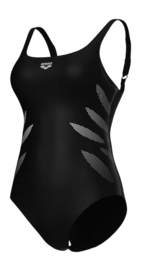 Badeanzug Arena W Swimsuit Milena Wing Back C Cup Damen Black