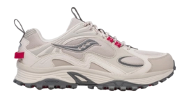 Saucony Unisex Grid Aura X Dove/Red