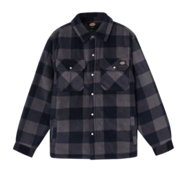 Hemd Dickies Portland Shirt Herren Grey / Black