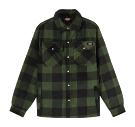 Hemd Dickies Portland Shirt Herren Black / Green