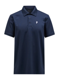Polo Shirt Shirt Peak Performance Men Vespar Salute Blue