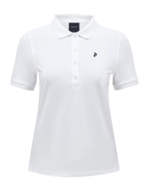 Polo Peak Performance Femme Classic Cotton White