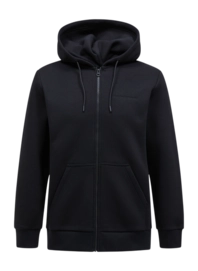 Sweat à Capuche Peak Performance Men Original Small Logo Zip Black