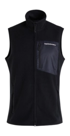 Body Warmer Peak Performance Men Pile Vest Black