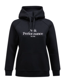 Kapuzenpullover Peak Performance Original Damen Black