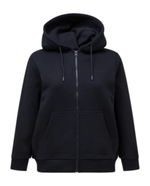 Kapuzenpullover Peak Performance Original Small Logo Zip Damen Black
