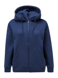Kapuzenpullover Peak Performance Original Small Logo Zip Damen Blue Shadow