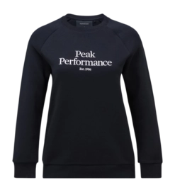 Pullover Peak Performance Original Crew Damen Black