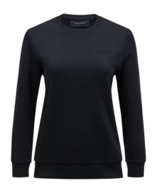 Pull Peak Performance Women Original Small Logo Crew Black