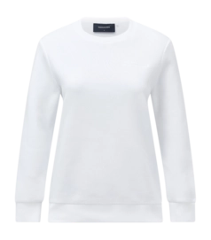 Pull Peak Performance Women Original Small Logo Crew Offwhite