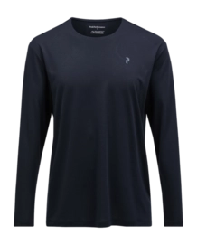 T-Shirt Peak Performance Men Delta LS Tee Black