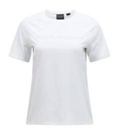 T-Shirt Peak Performance Women Active Tee Offwhite 25