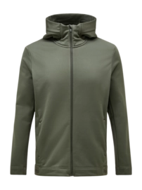 Jacket Peak Performance Men Rider Tech Zip Hood Pine Needle