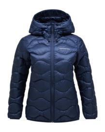 Jacket Peak Performance Women Helium Down Hood Jacket Blue Shadow