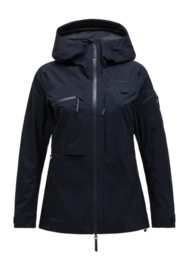 Ski Jas Peak Performance Women Alpine Gore-Tex Jacket Salute Blue Black