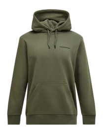 Kapuzenpullover Peak Performance Original Small Logo Hoodie Herren Pine Needle