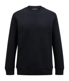 Jumper Peak Performance Men Original Small Logo Crew Black