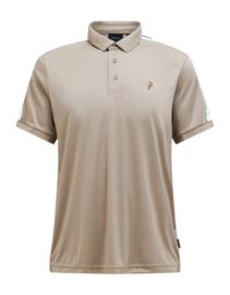 Poloshirt Peak Performance Player Polo Herren Avid Beige White