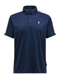 Poloshirt Peak Performance Player Poloshirt Herren Blue Shadow
