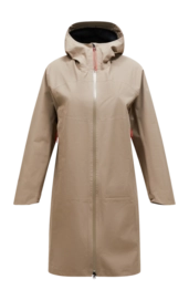 Jacke Peak Performance Treeline Shell Parka Damen Avid Beige