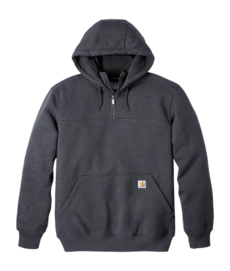 Pull Carhartt Homme Lourd Sweatshirt Quarter-Zip Carbon Heather