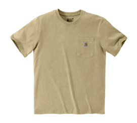 T-Shirt Carhartt Men Workwear Pocket S/S Beach Heather
