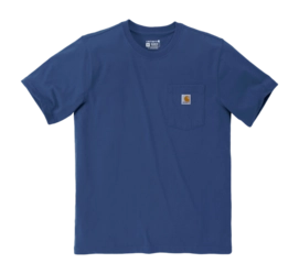 T-Shirt Carhartt Men Workwear Pocket S/S Deep Ocean