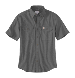 Overhemd Carhartt Men Loose Chambray S/S Shirt Black Chambray